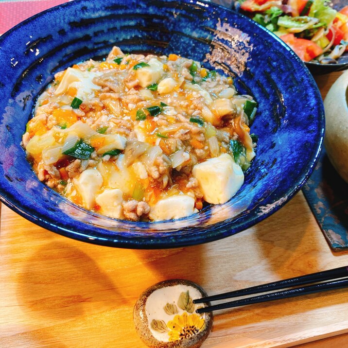 スタミナ麻婆豆腐丼